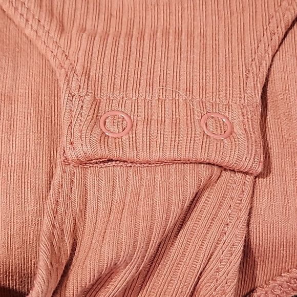 NWT Old Navy Wedgewood Mauve Square Neck Bodysuit Size 4X - Picture 5 of 5